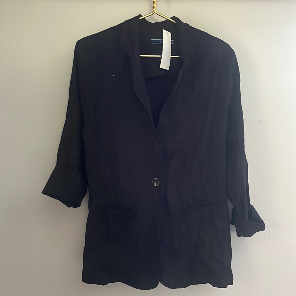 Shore | Oversized Linen Blazer